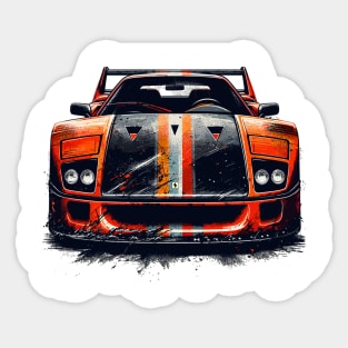 Ferrari F40 Sticker